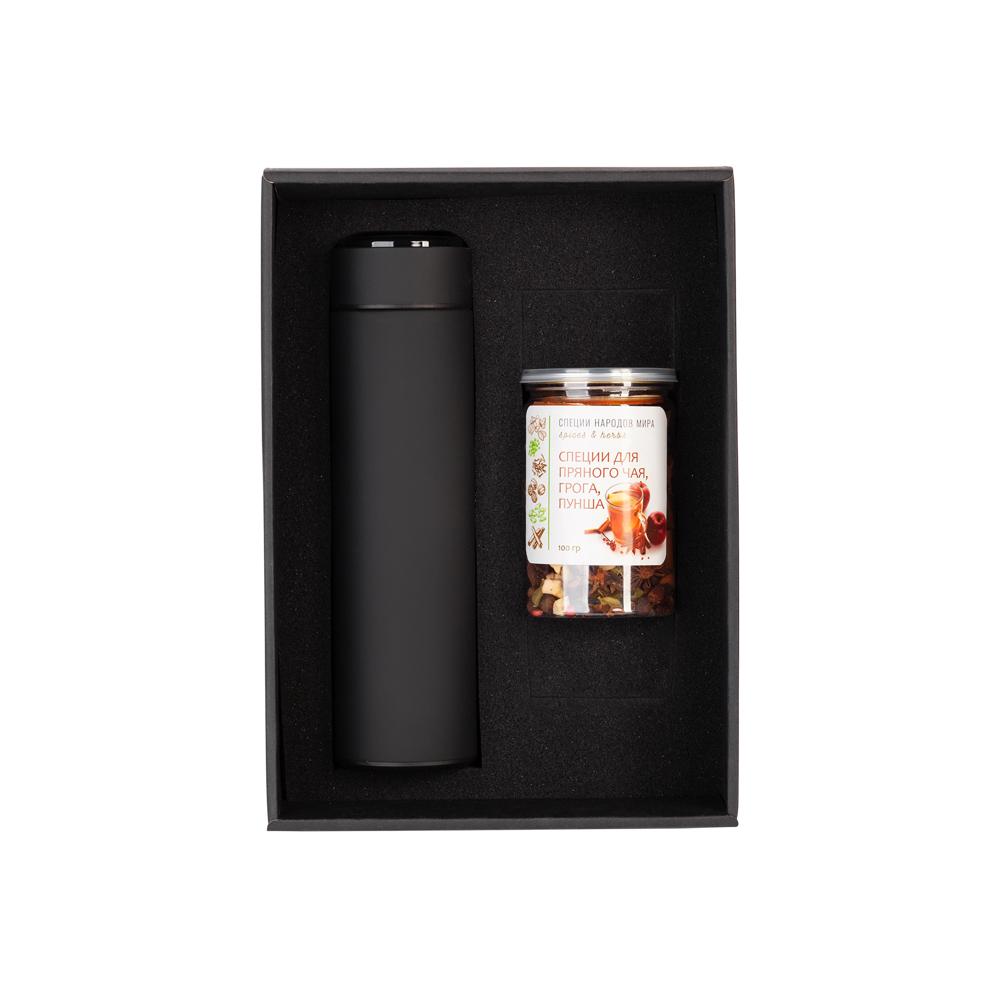 Набор подарочный "Pleasure": термос "Бостон next", специи-0