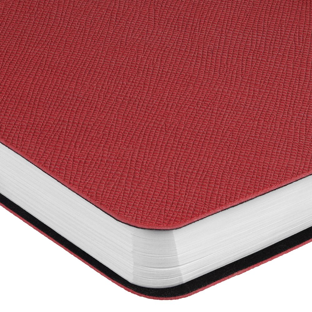 Блокнот Saffian Mini, красный-3