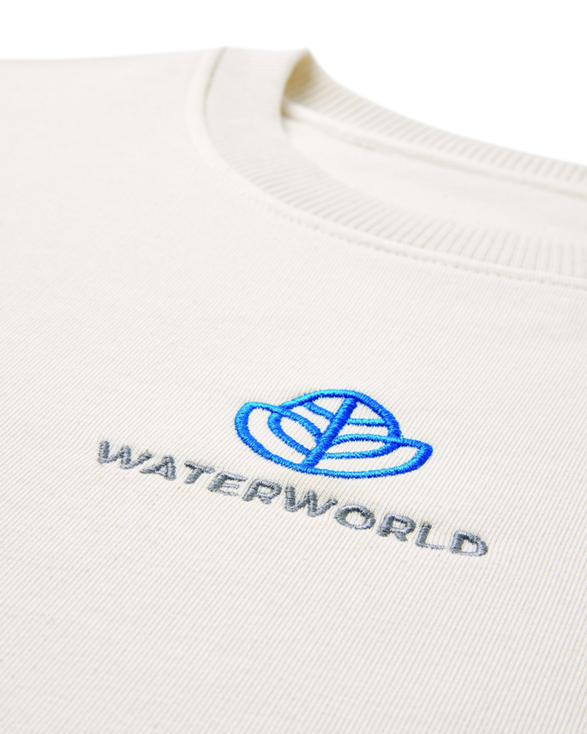 Свитшот Iqoniq Denali из переработанного неокрашенного хлопка, унисекс, 340 г/м²-38