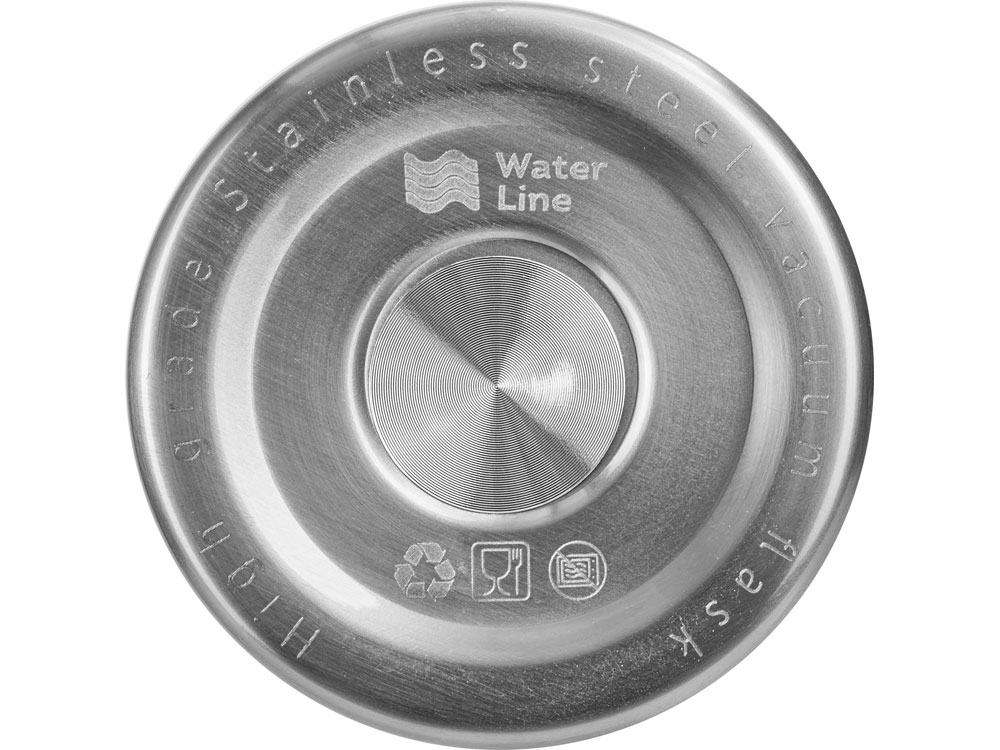 Вакуумная термокружка Decart, 450 мл, тубус, серебристый-3