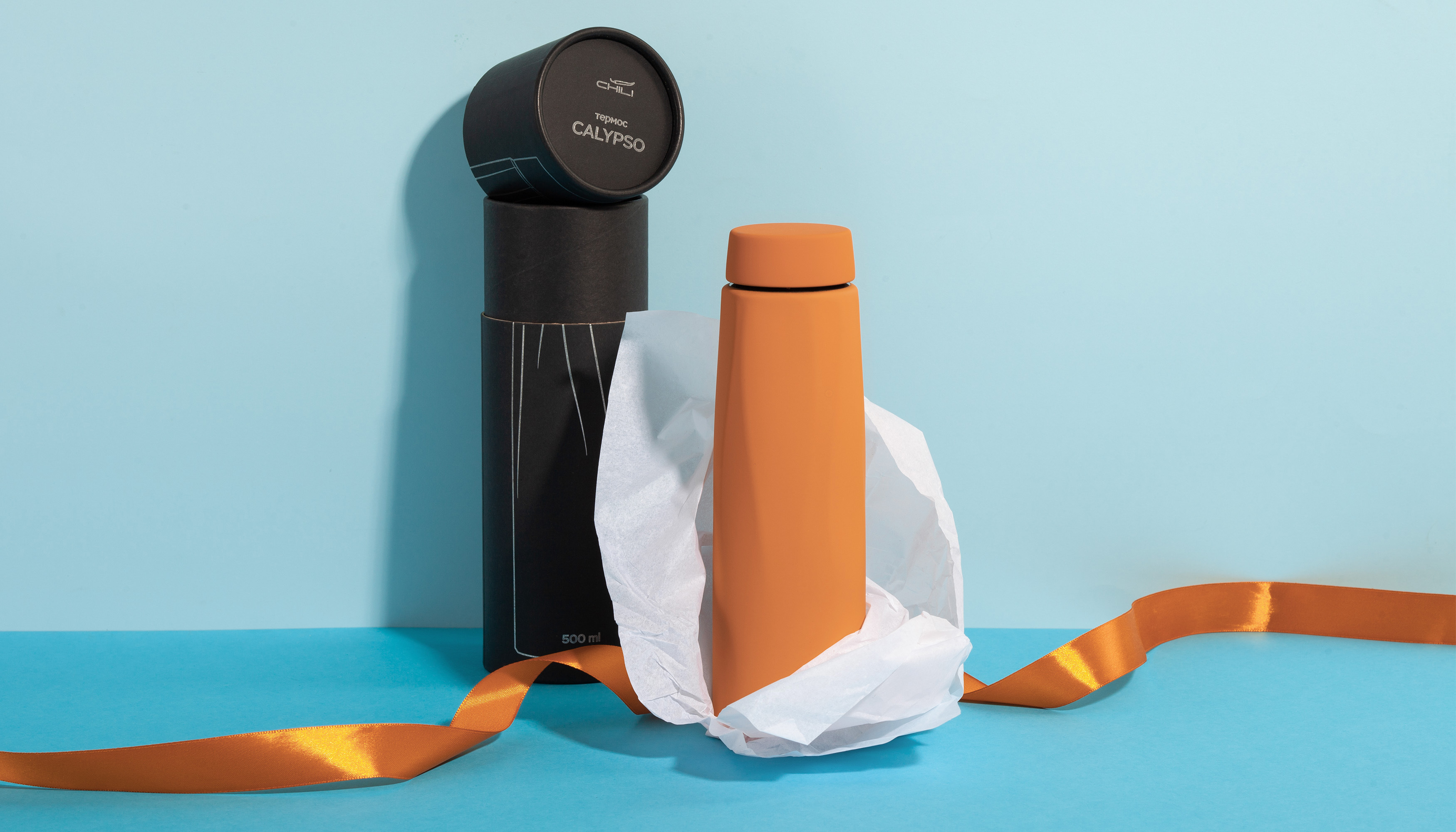 Термос "Calypso", покрытие soft touch, 500 мл-1