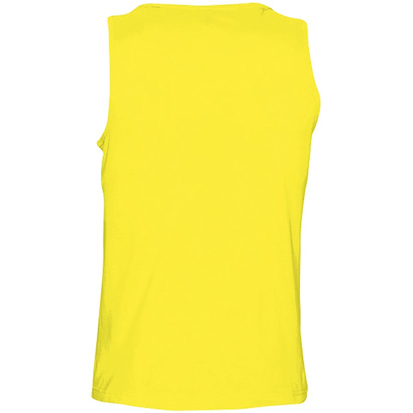 Майка мужская Justin 150, желтая (лимонная)-2