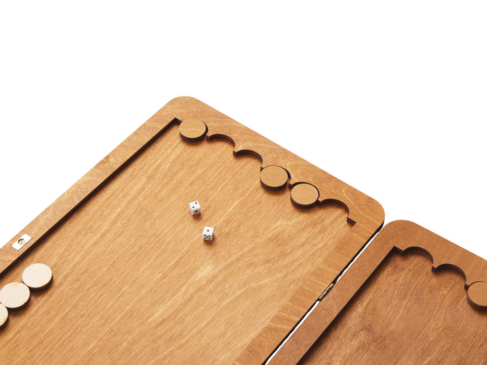 Деревянные нарды Moves-6