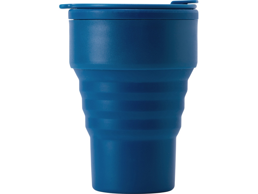 Силиконовый складной стакан GoCup, индиго-1