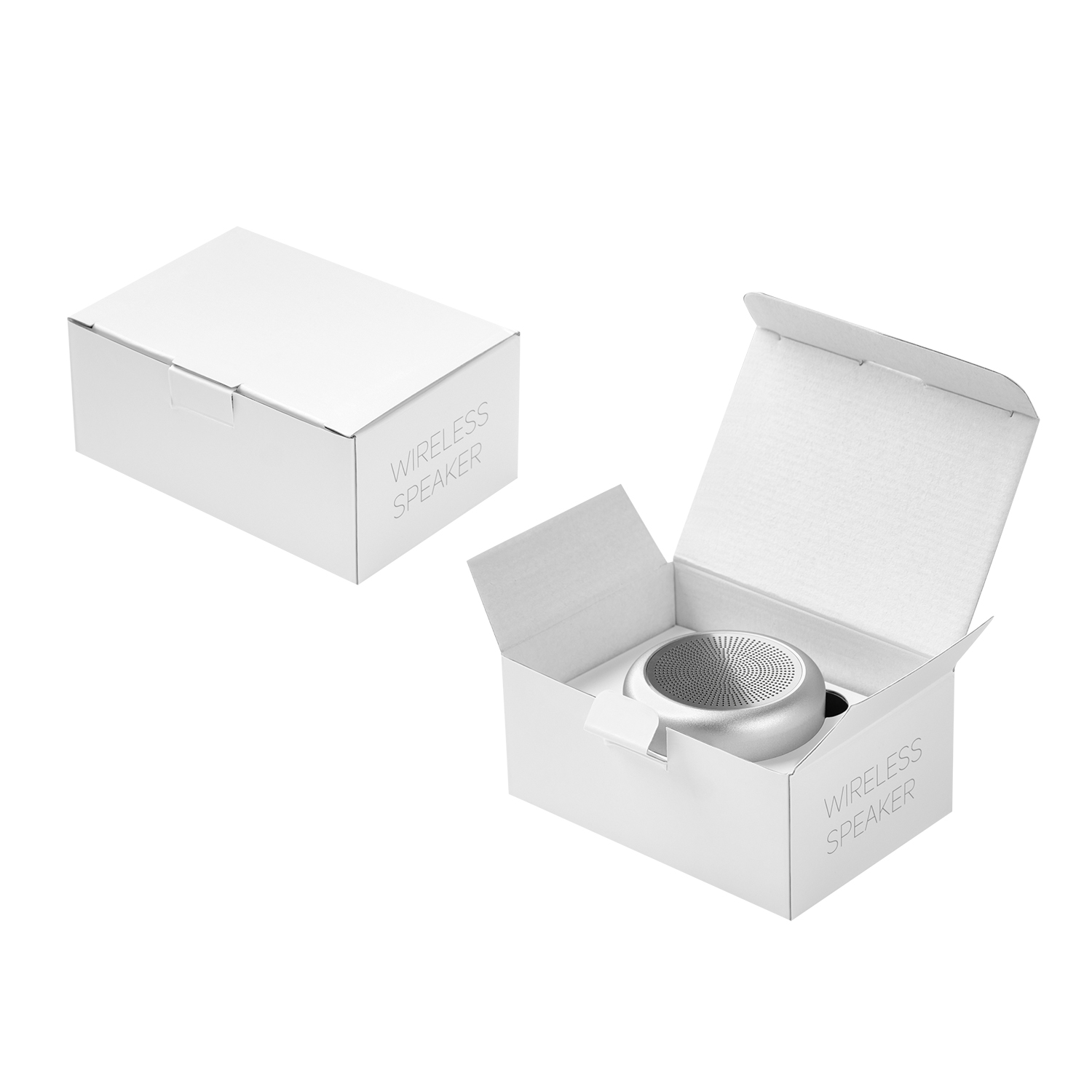 Беспроводная колонка Passion 80dB 600 mAh (Bluetooth 5.0), серебряная-13