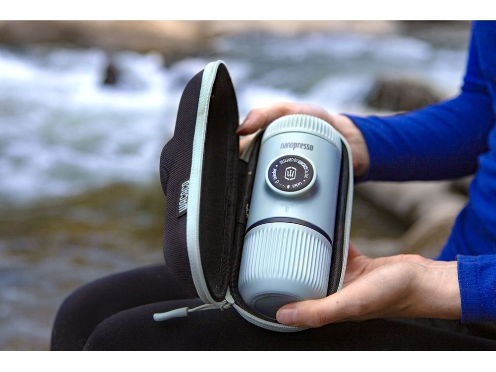 Ручная мини-кофемашина (WACACO Nanopresso) WCCRTCBL (Ручная мини-кофемашина цв. Arctic Blue)-2