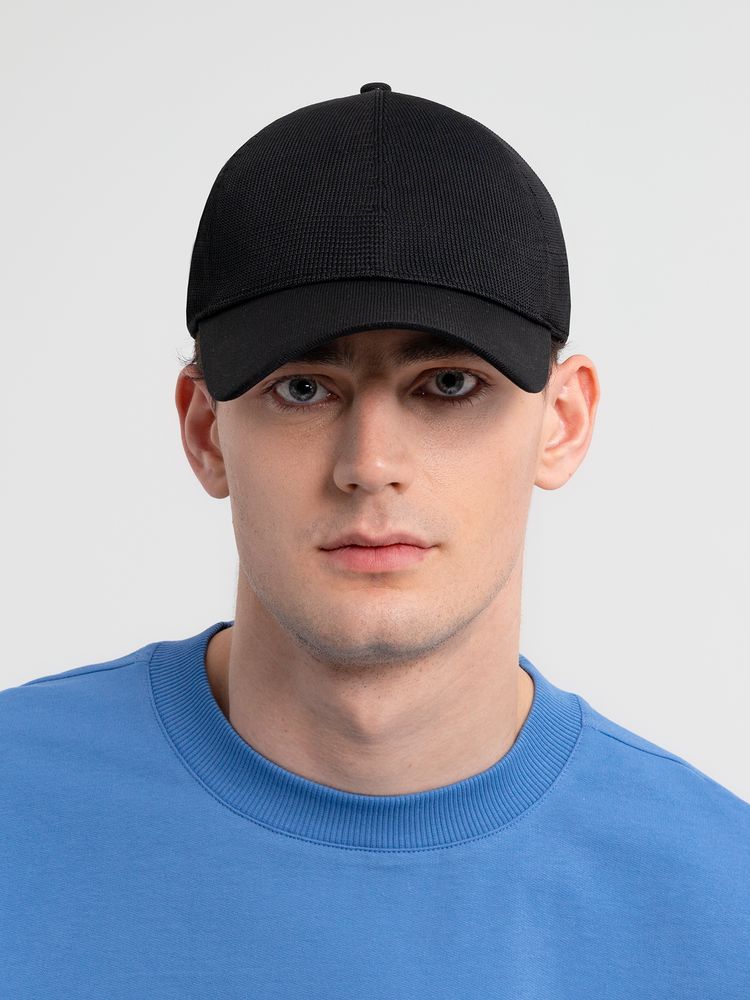 Бейсболка Dogoni, черная-6