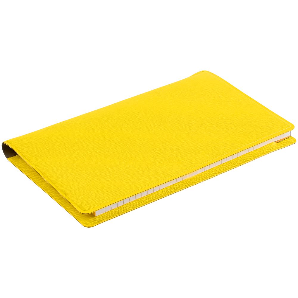 Блокнот Dual, желтый-4