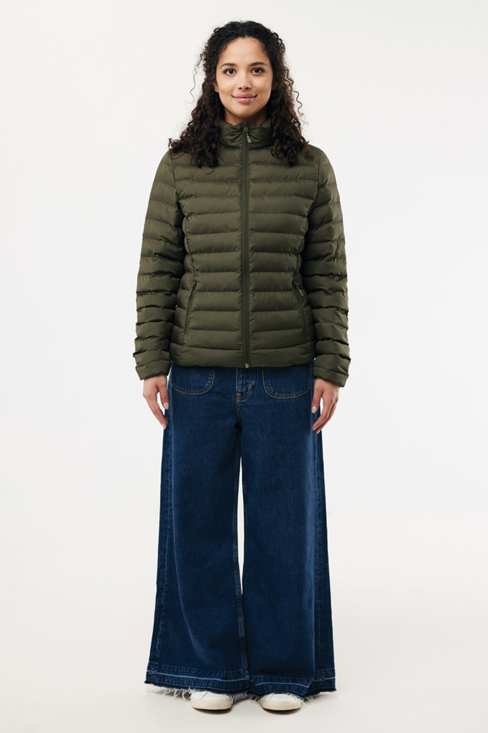 Женская стеганая куртка Iqoniq Maiko из переработанного полиэстера AWARE™-5
