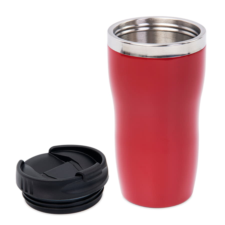 Термокружка  PROMO, 450 мл, красный-1