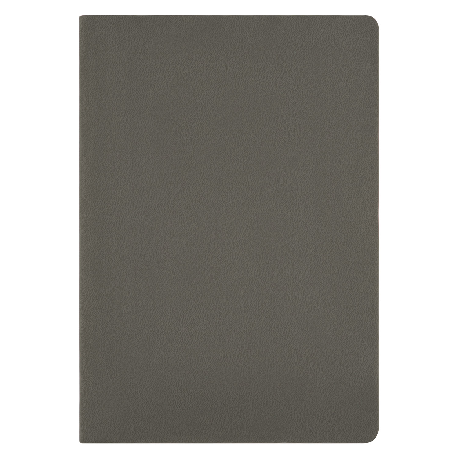 Ежедневник Латте софт-тач (Latte soft touch) недатированный, серый-4