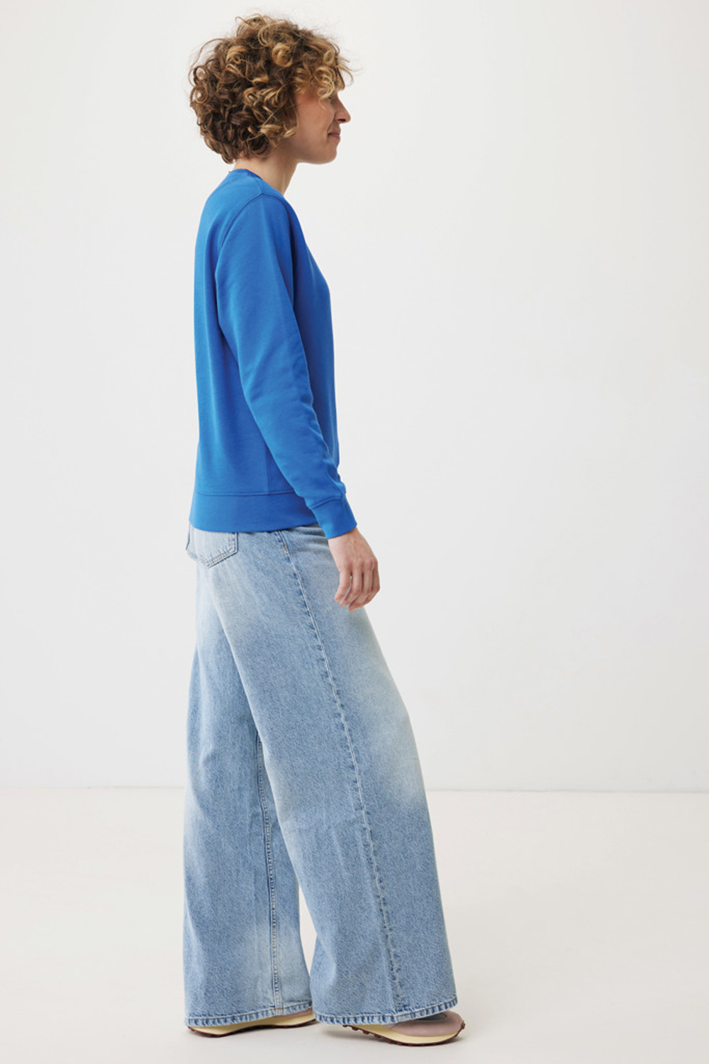 Свитшот Iqoniq Etosha из переработанного хлопка, унисекс, 280 г/м²-13