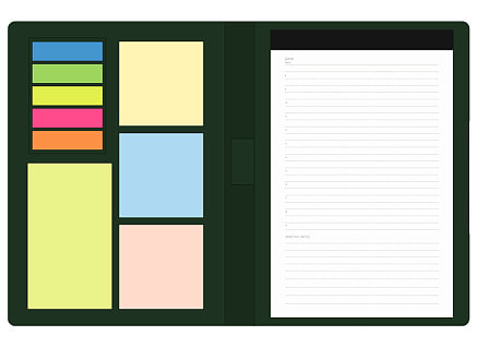 Блокнот А5 Tasmania, Зелёный-2