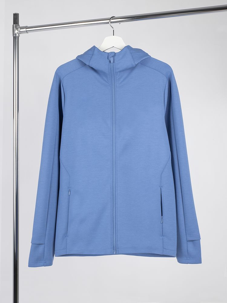 Куртка с капюшоном унисекс Begi, синяя-0