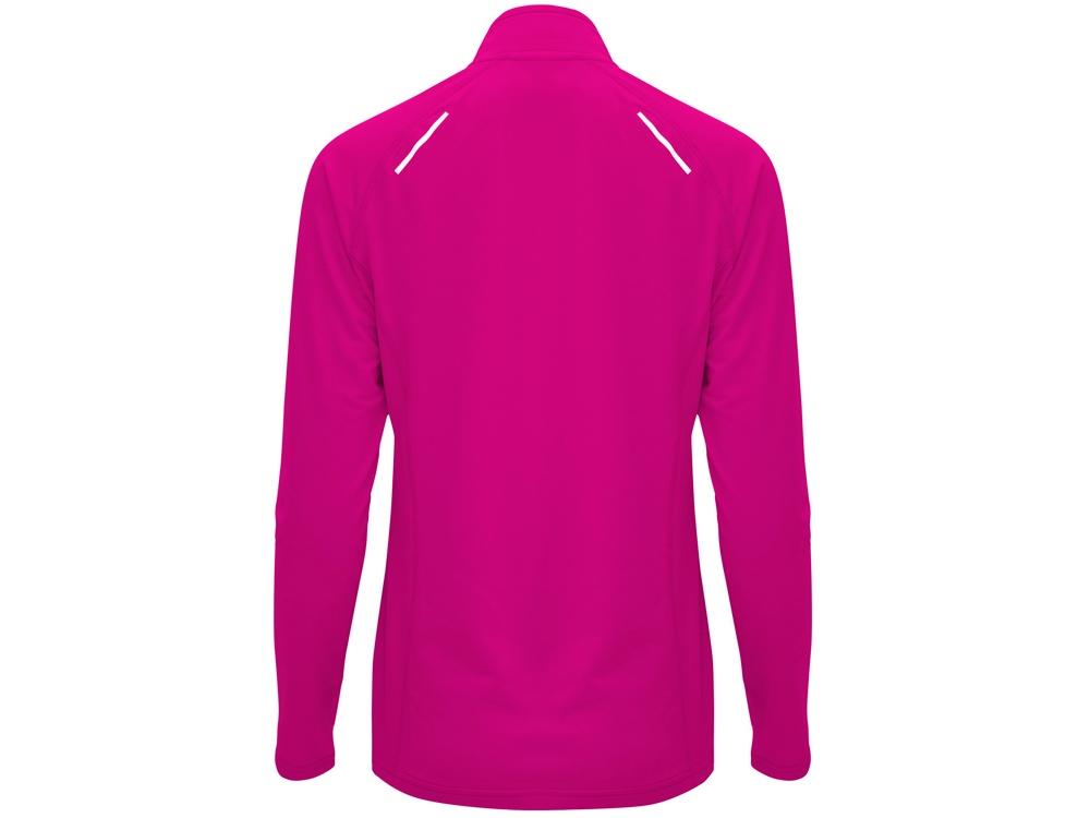 Толстовка с воротом на молнии женская Melbourne, яркая фуксия-1