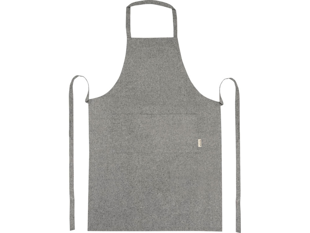 Pheebs 200 g/m2 recycled cotton apron, черный-1