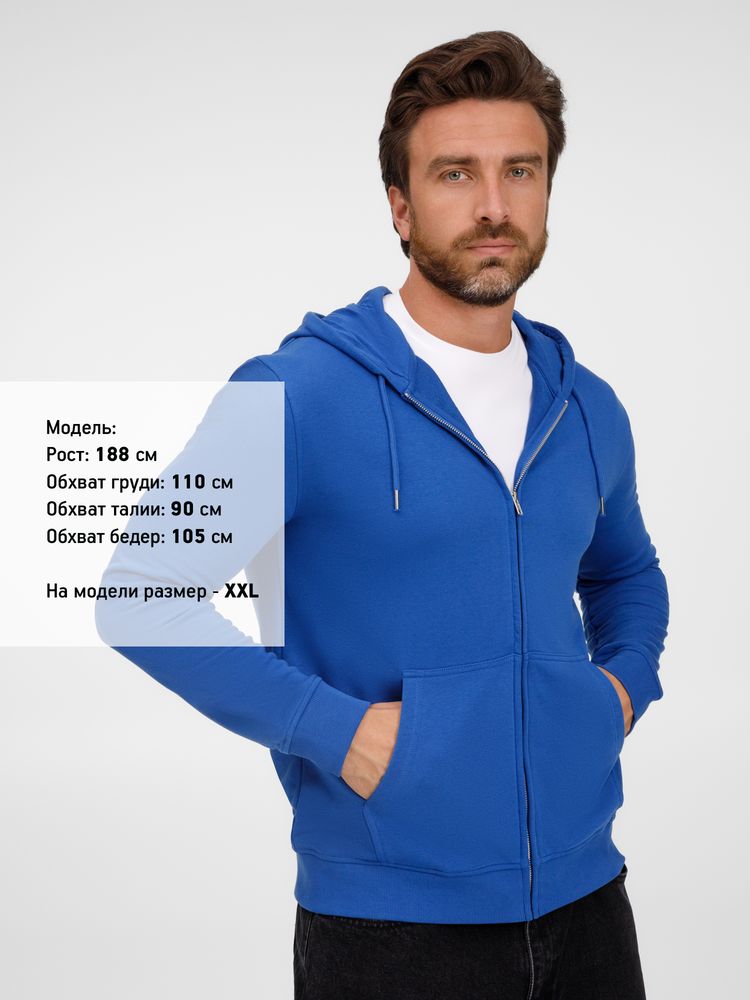 Толстовка унисекс Calipso, ярко-синяя (royal)-4