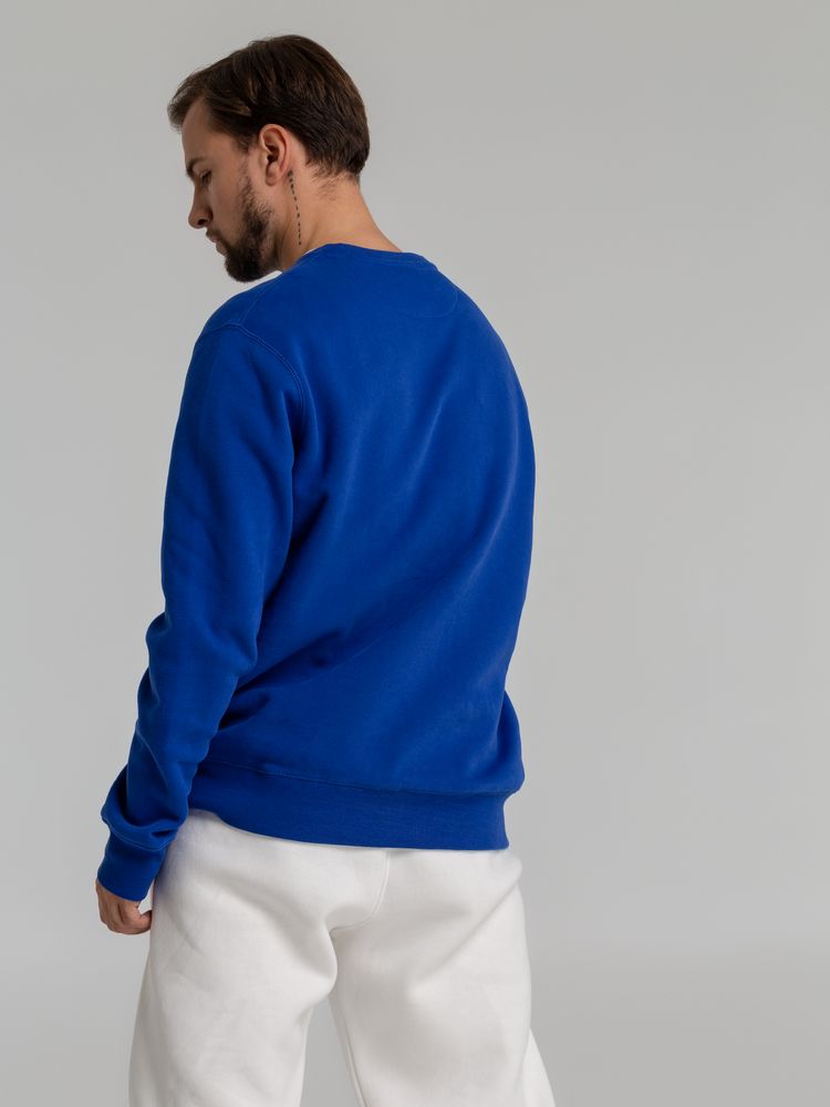 Свитшот унисекс King, ярко-синий-2