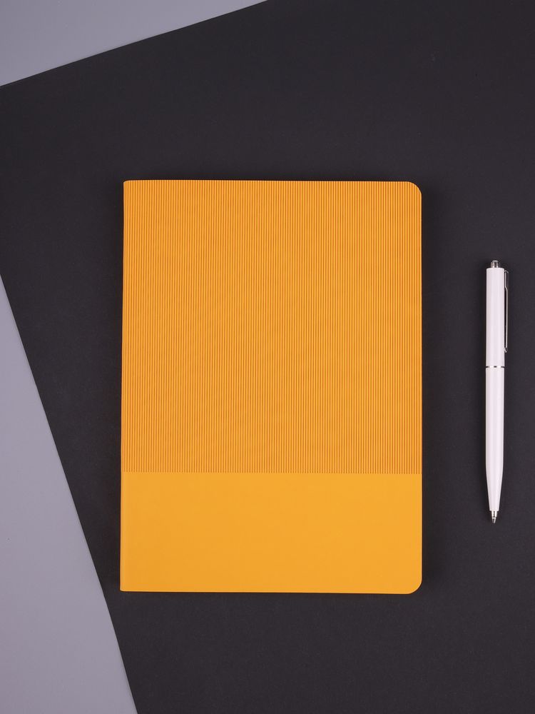 Ежедневник Vale, недатированный, желтый-4