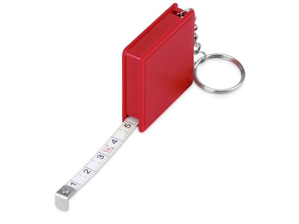 Брелок-рулетка, 1 м., красный-1