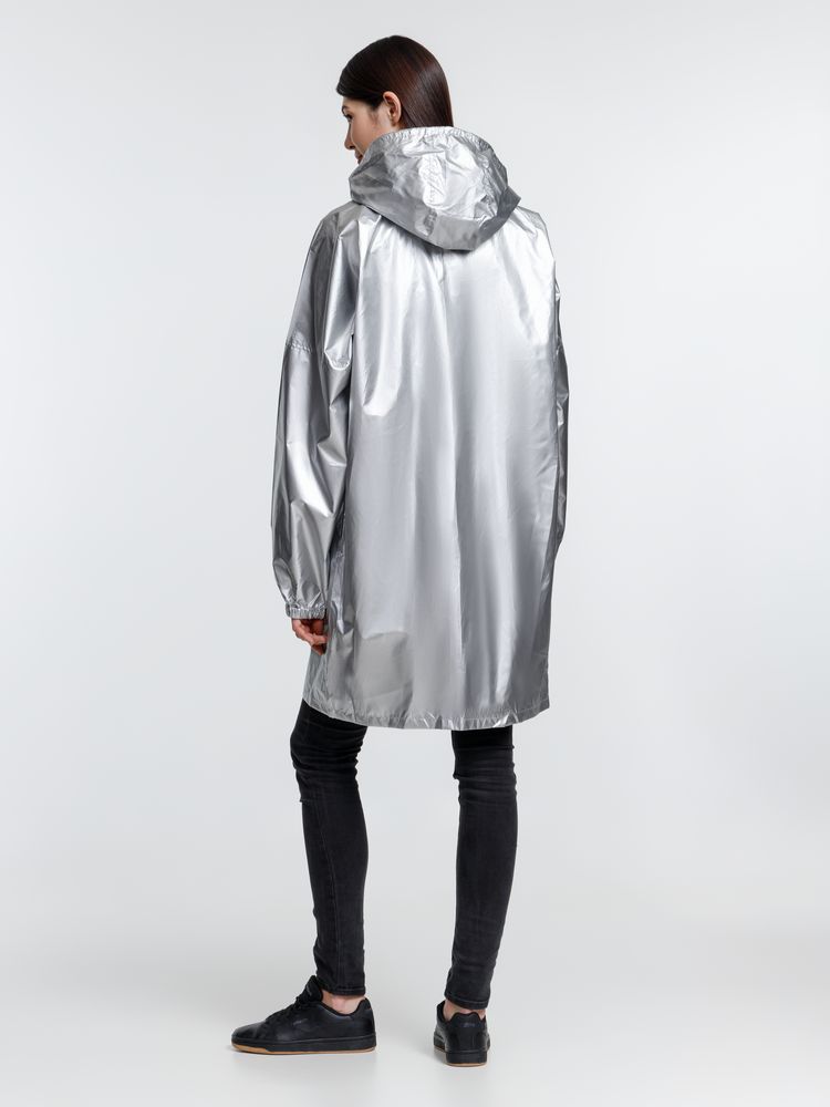 Дождевик Palladio Pockets, серебристый-4