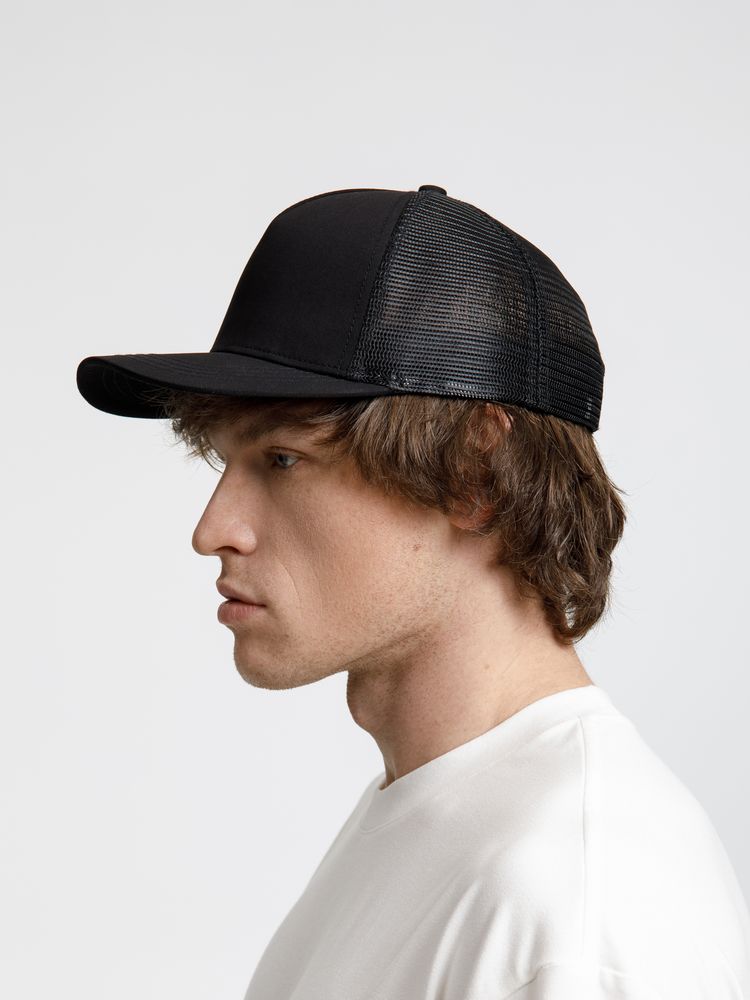 Бейсболка Seguro Air, черная-5