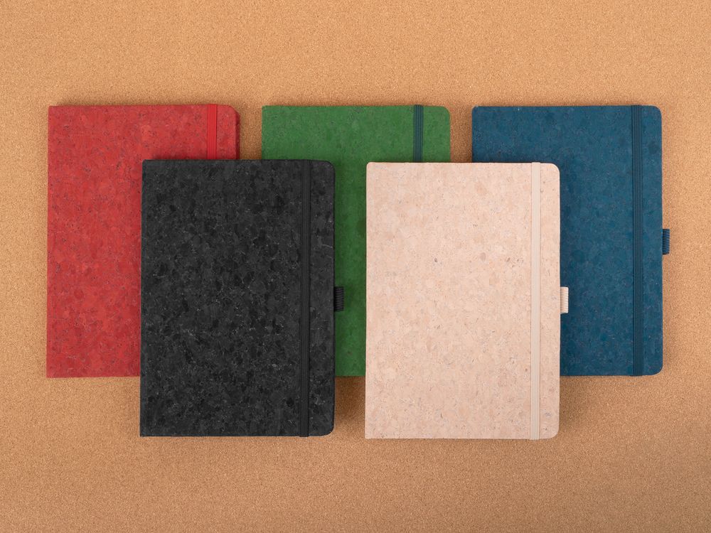 Блокнот Cork County, зеленый-5