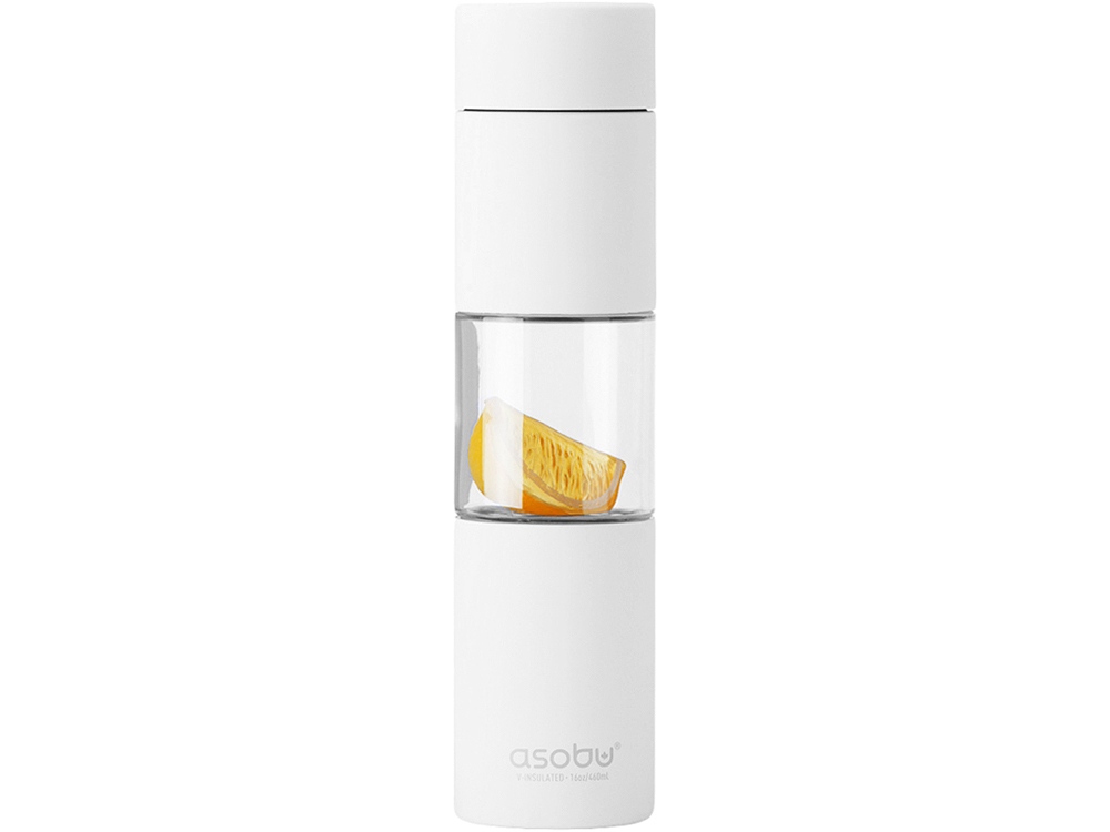 Бутылка для воды FLAVOUR U SEE, 460 мл, белый-2