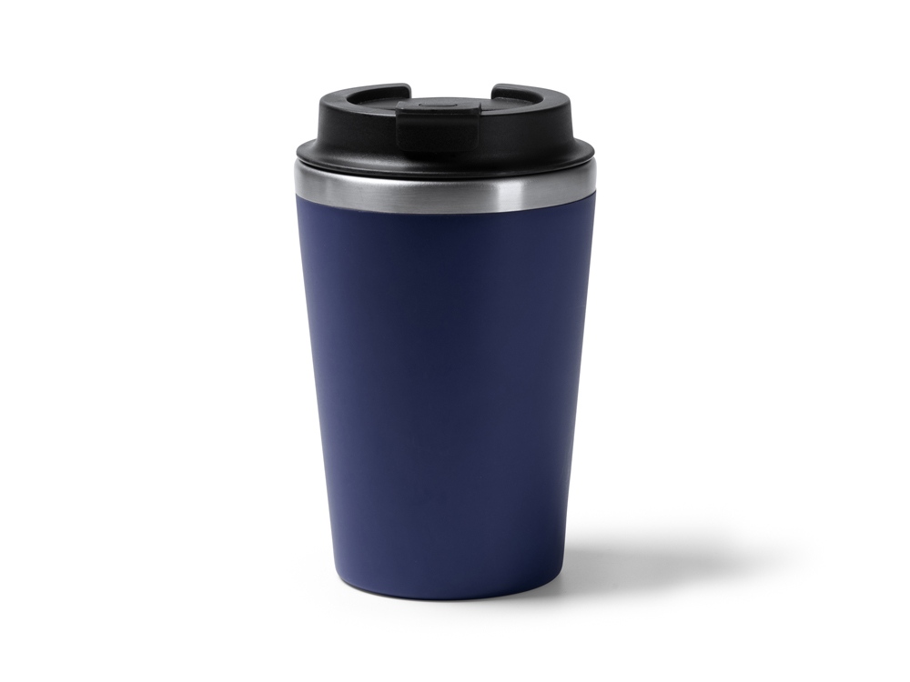 Термокружка HORAN с двойными стенками, темно-синий-0