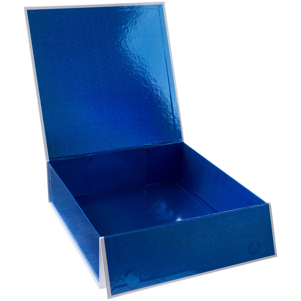 Коробка складная Gallant, L, белая с синим-2