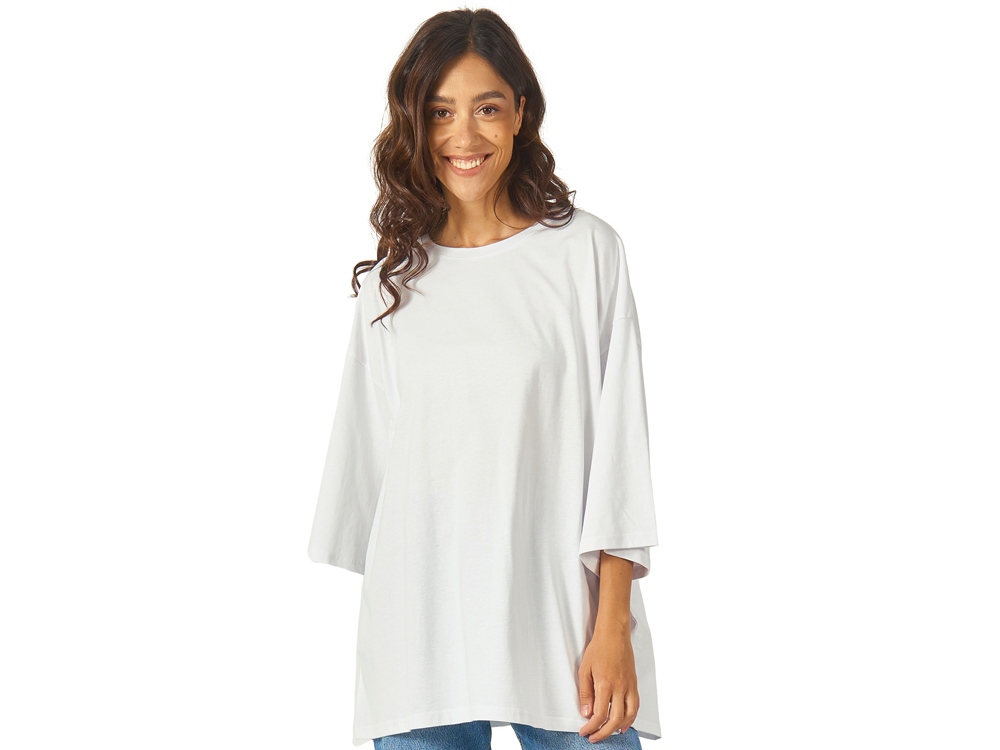 Футболка Berlin к/р оверсайз, 100% хлопок, 180гр, молочный-2