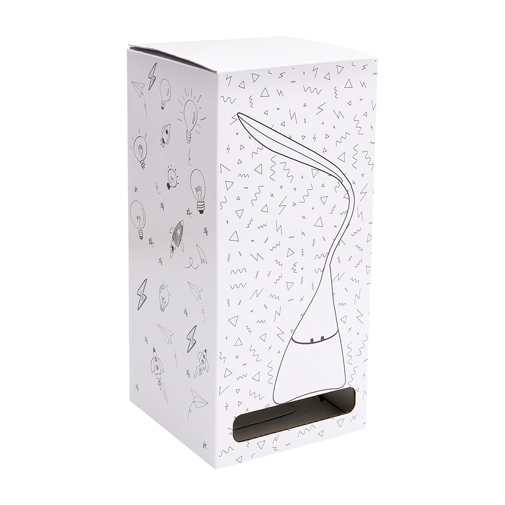 Настольная лампа с колонкой Swanny, Белый-3