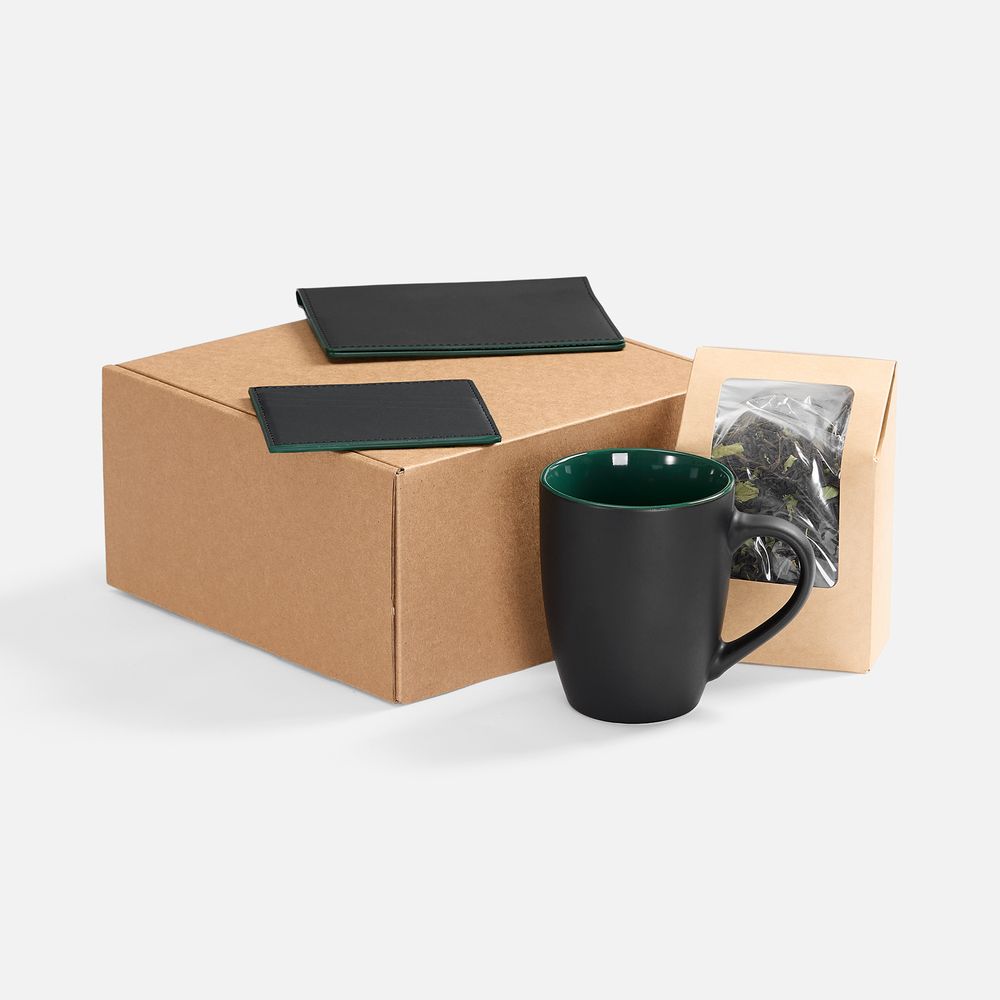 Набор Multimo Tea, черный с зеленым-0