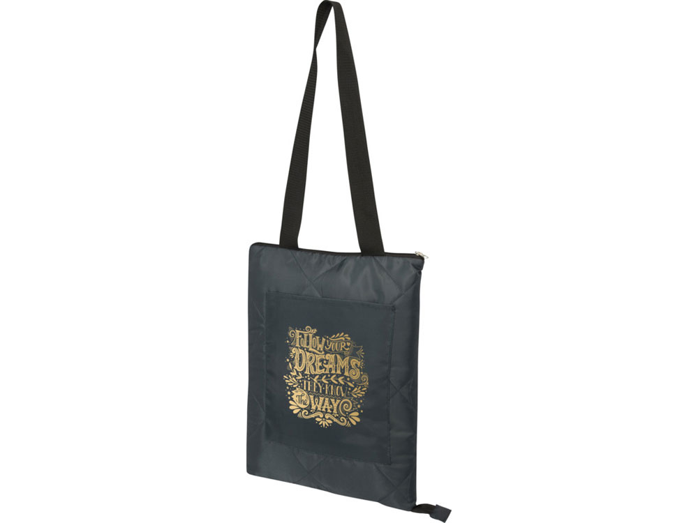 Clary покрывало для пикника из переработанного полиэстера, сертифицированного согласно GRS - Серый-3