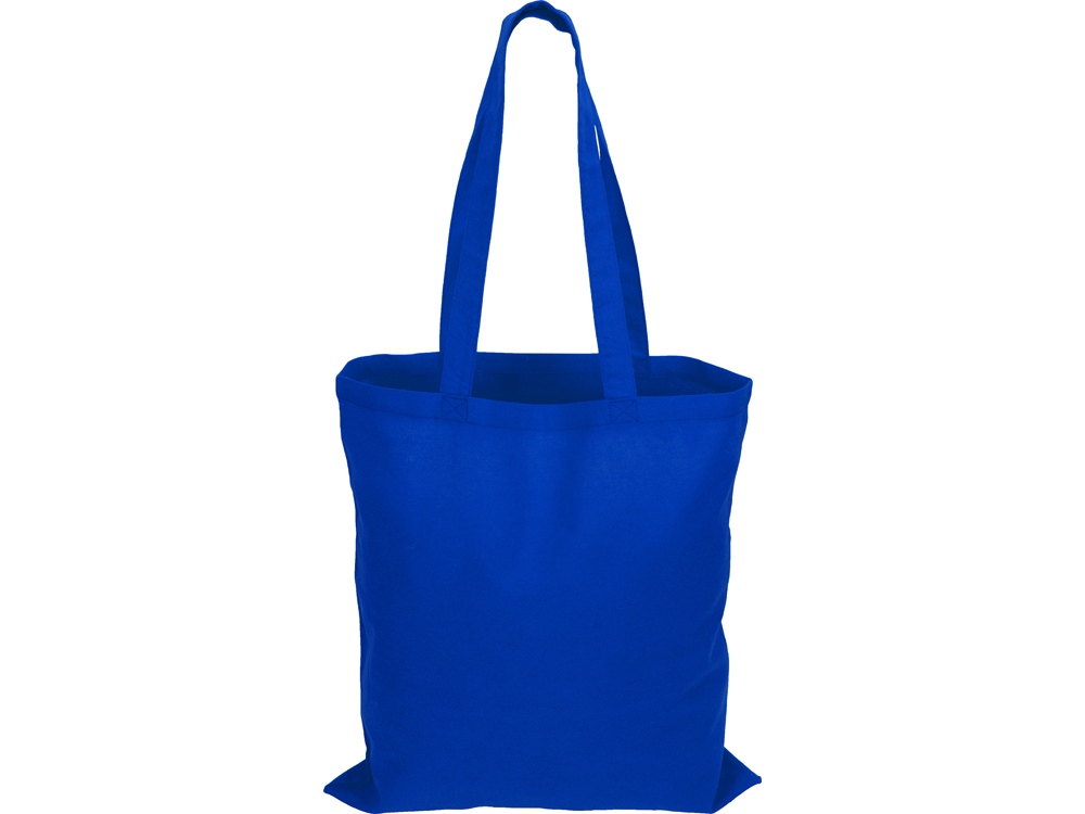 Сумка для шопинга Carryme 140 хлопковая, 140 г/м2, синий-2