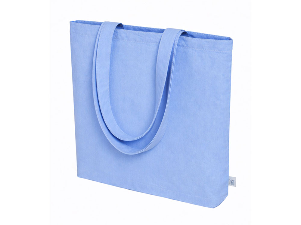Сумка Твил из хлопка, 210 г/м2, голубой-0