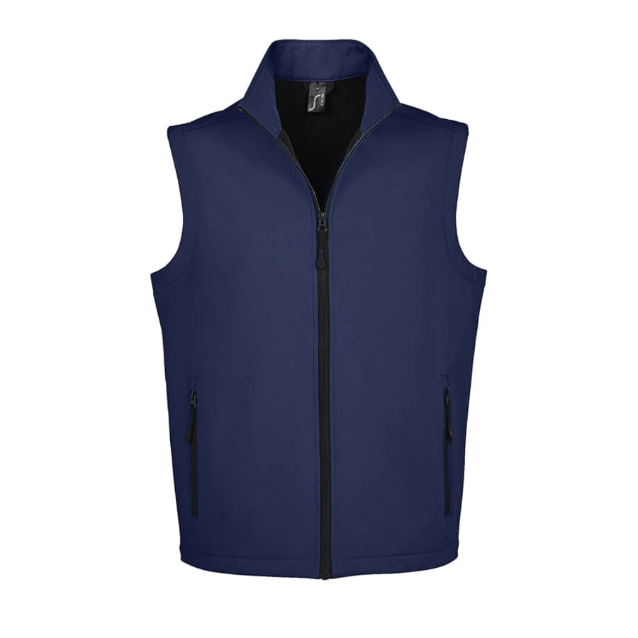 Жилет мужской софтшелл RACE BW MEN 280, темно-синий-1
