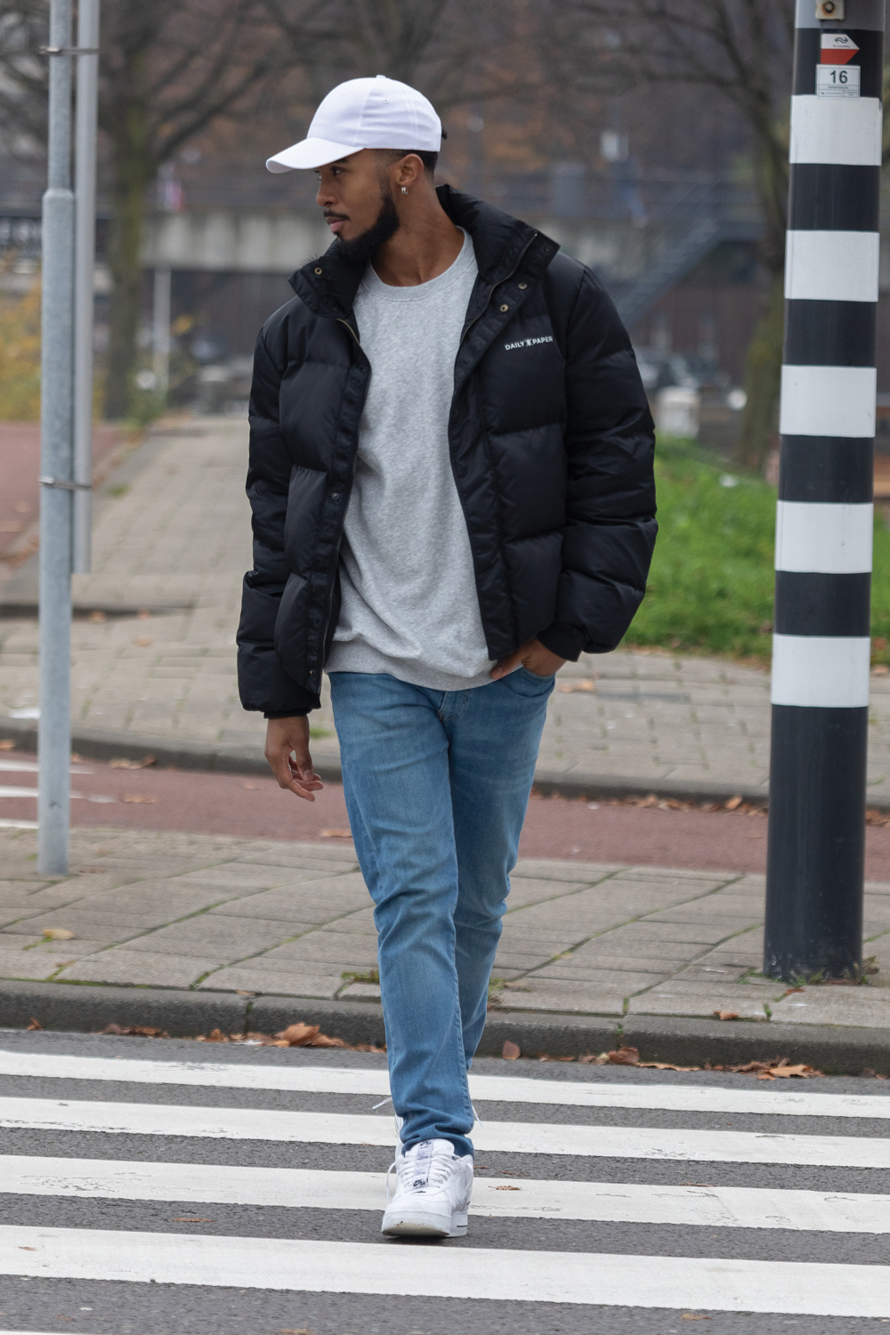 Бейсболка Impact из переработанного хлопка AWARE™, 6 клиньев, 190 г/м2-11