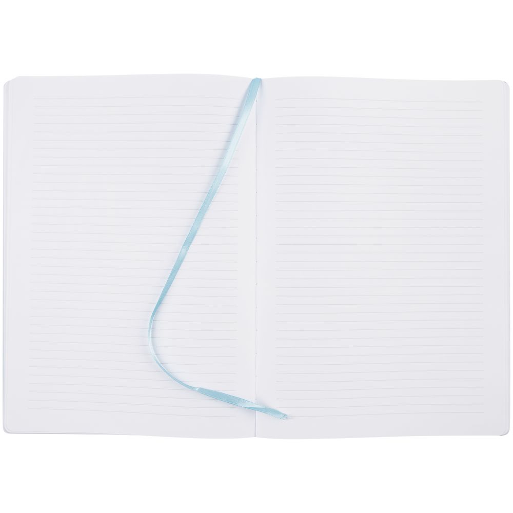 Блокнот Urban, в линейку, голубой-3