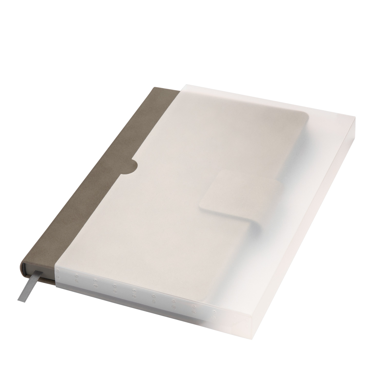 Ежедневник Ritz недатированный, бежевый, твердая обложка-11