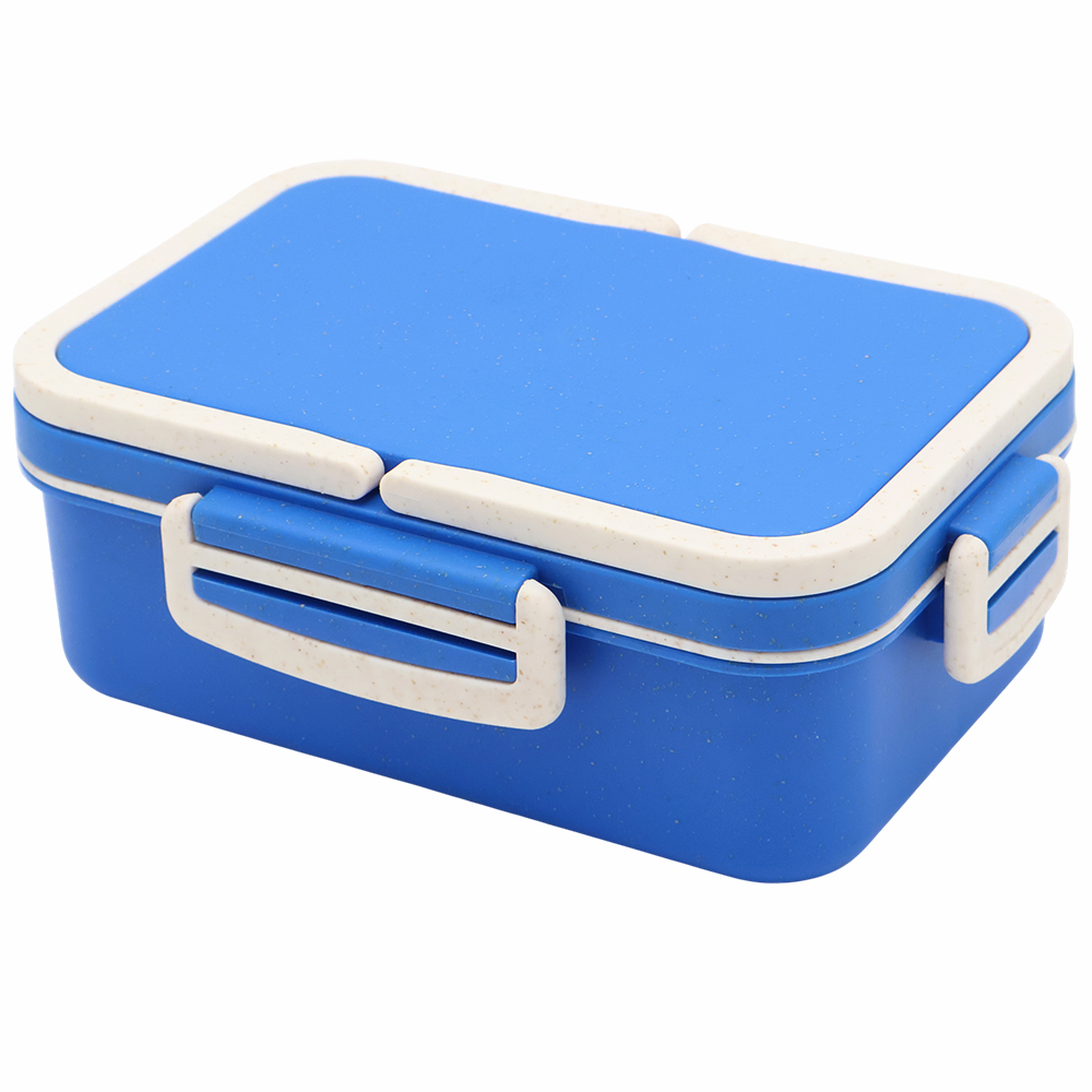 Ланчбокс (контейнер для еды) Inar из пшеничного волокна, Синий.-1