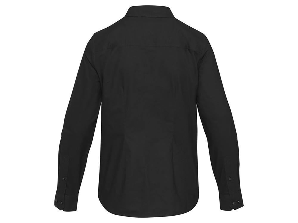 Sphene женская рубашка оксфорд - сплошной черный-2