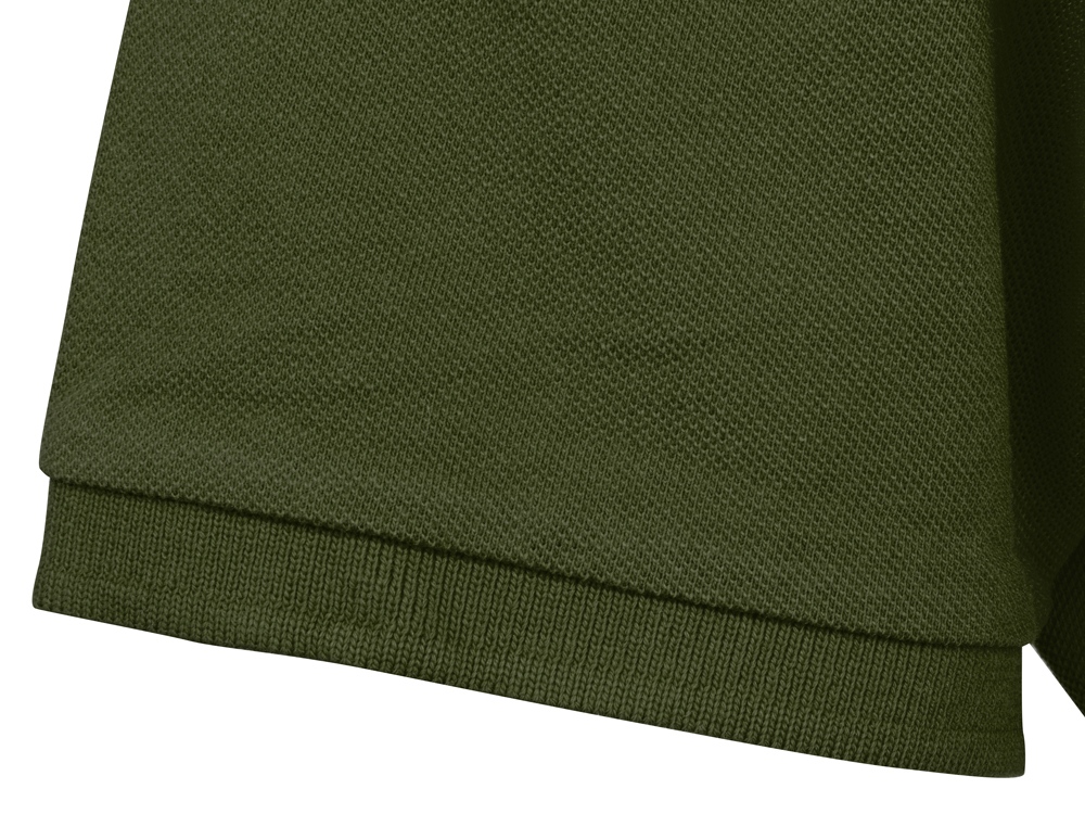 Calgary женская футболка-поло с коротким рукавом, армейский зеленый-4