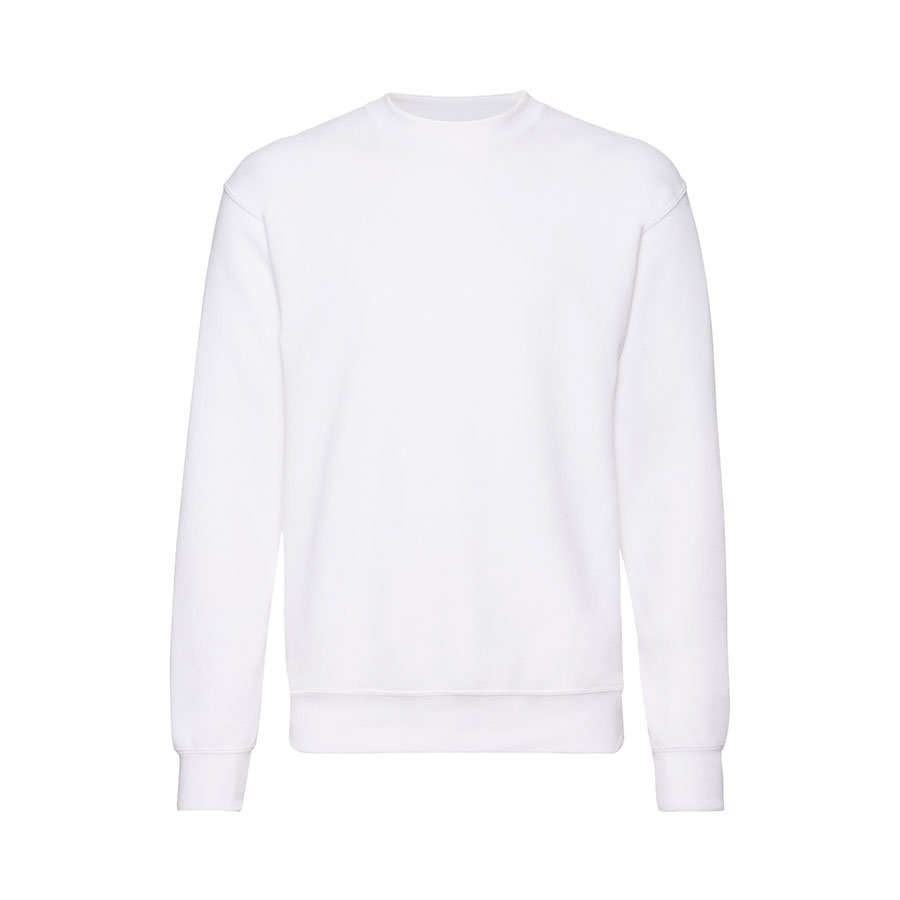Свитшот с начесом CLASSIC SET-IN SWEAT 260, белый-0