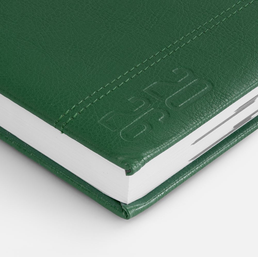 Ежедневник Baza, датированный, зеленый-3