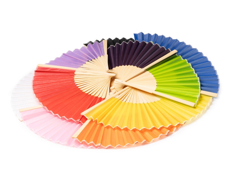 Веер LIDA, красный-3