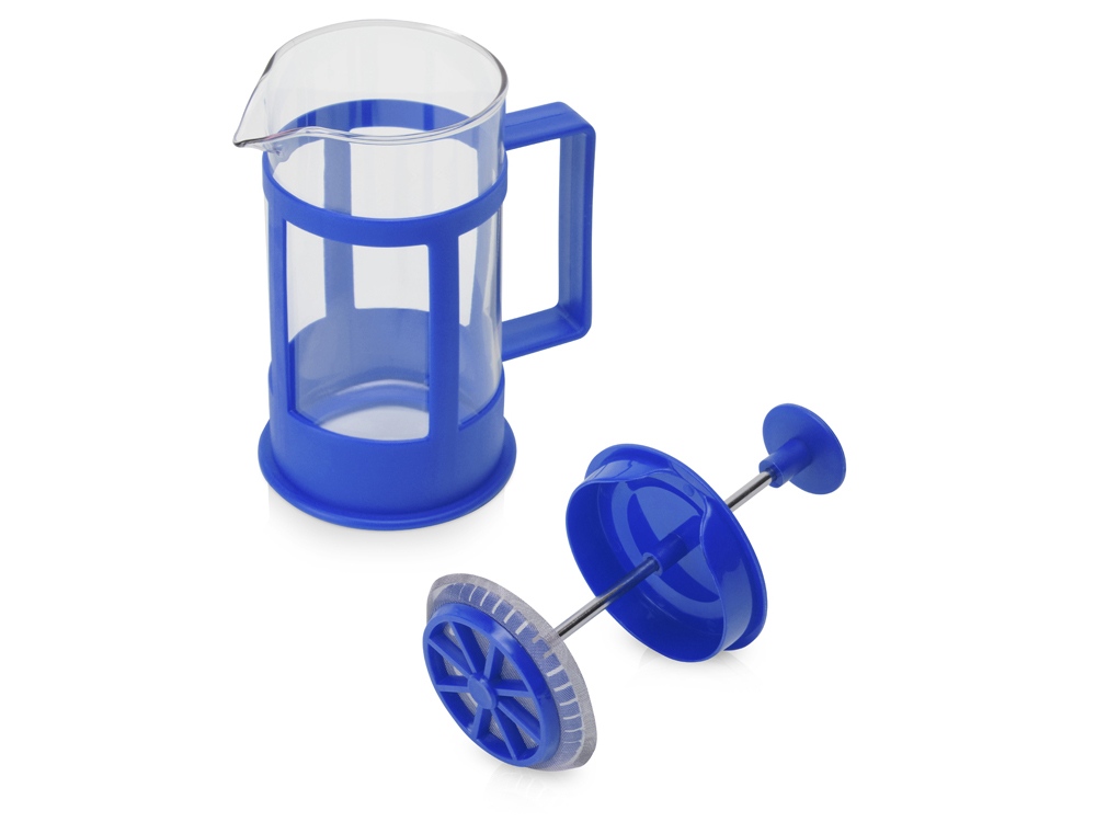 Пластиковый френч-пресс Savor, 350 мл, синий-1