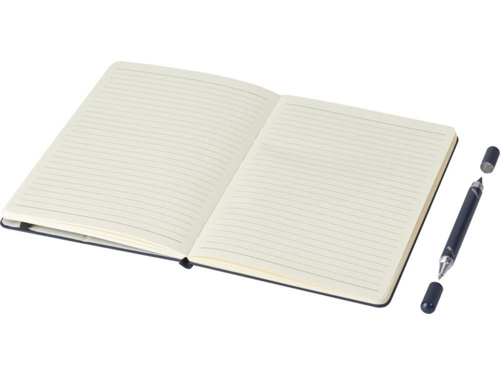 Skribo набор из шариковой ручки и блокнота - Нейви-3