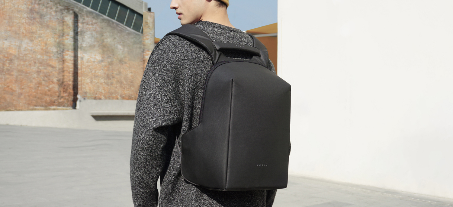 Рюкзак KORIN HiPack 43х33х16 см, черный-27