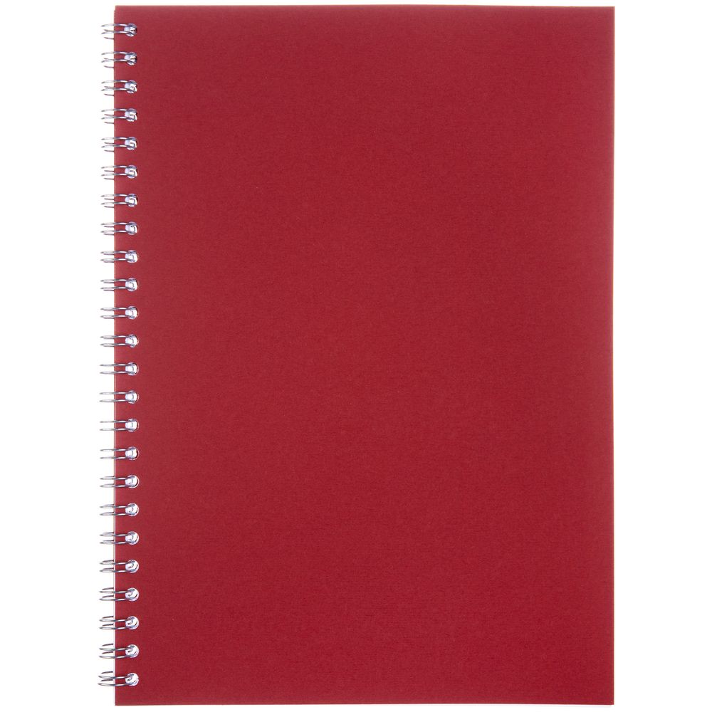 Блокнот Salvador в клетку, красный-0